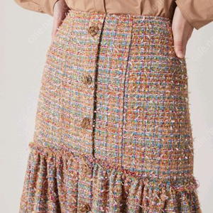 한섬타임.64.트위드스커트.랑방컬랙션.가격내려요