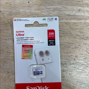 샌디스크 정품 마이크로SD카드 256