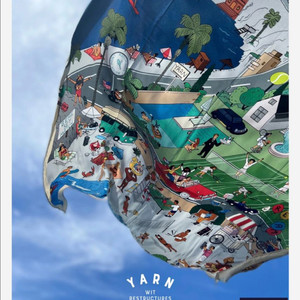 스튜디오얀 실크스카프 play tennis