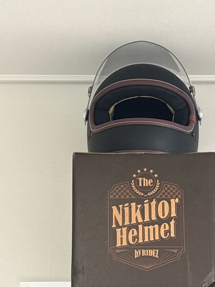 NIKITOR Retro-One FLAT BLACK 헬멧 M사이즈 이미지