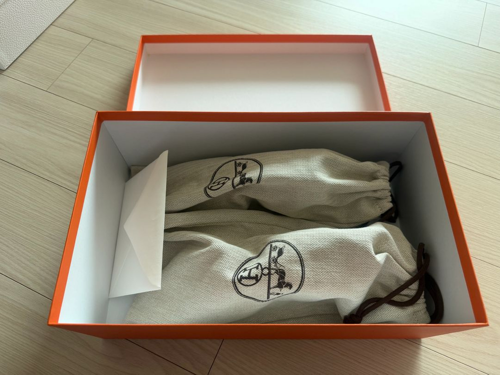 에르메스 산토리니 샌들 36.5 사이즈--2