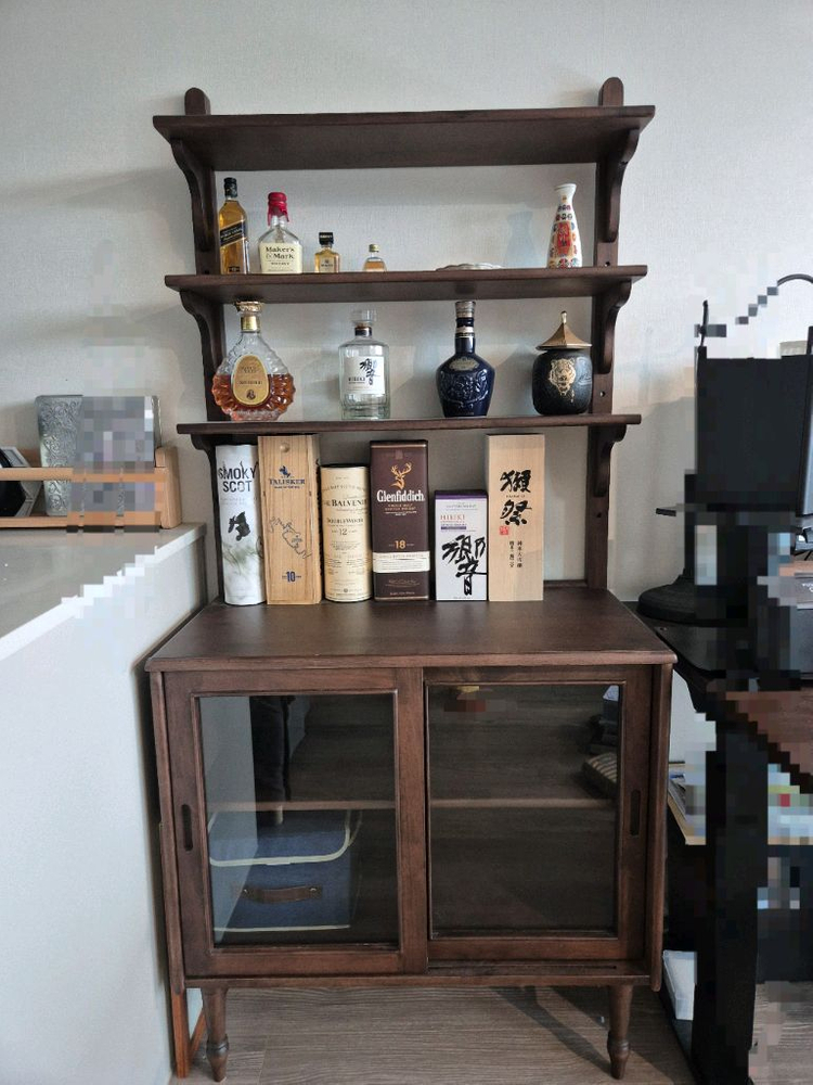 로맨틱캬바레 1952 원목 수납장--0