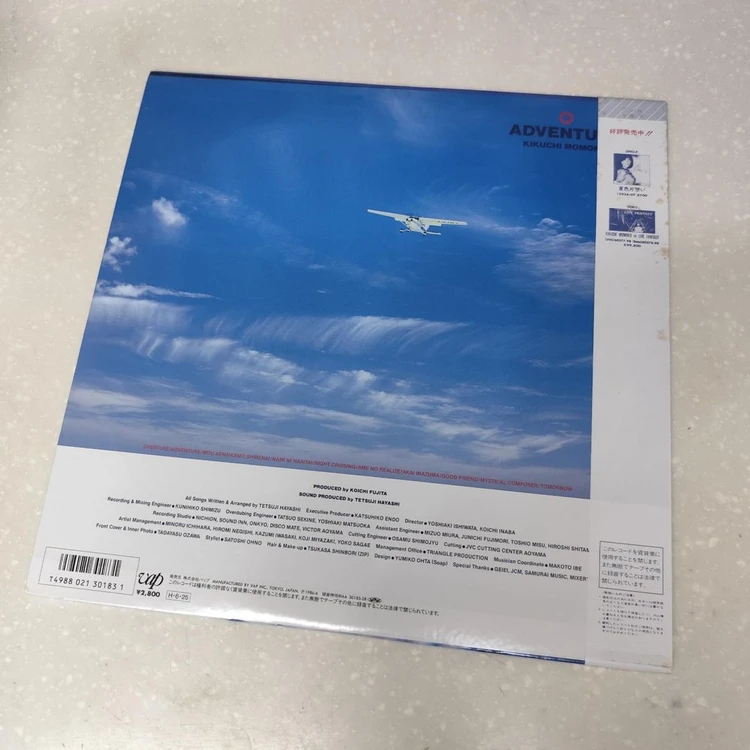 Kikuchi Momoko (키쿠치 모모코) - Adventure (LP) 이미지