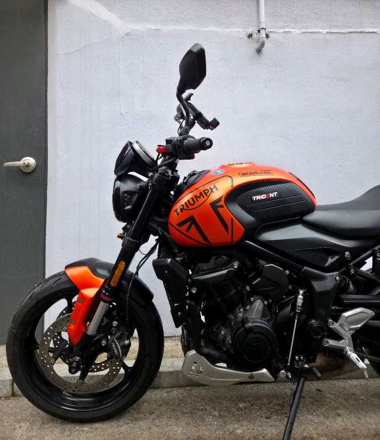 트라이엄프 트라이던트660 23년식 사용검사 완료,점검 완료--4