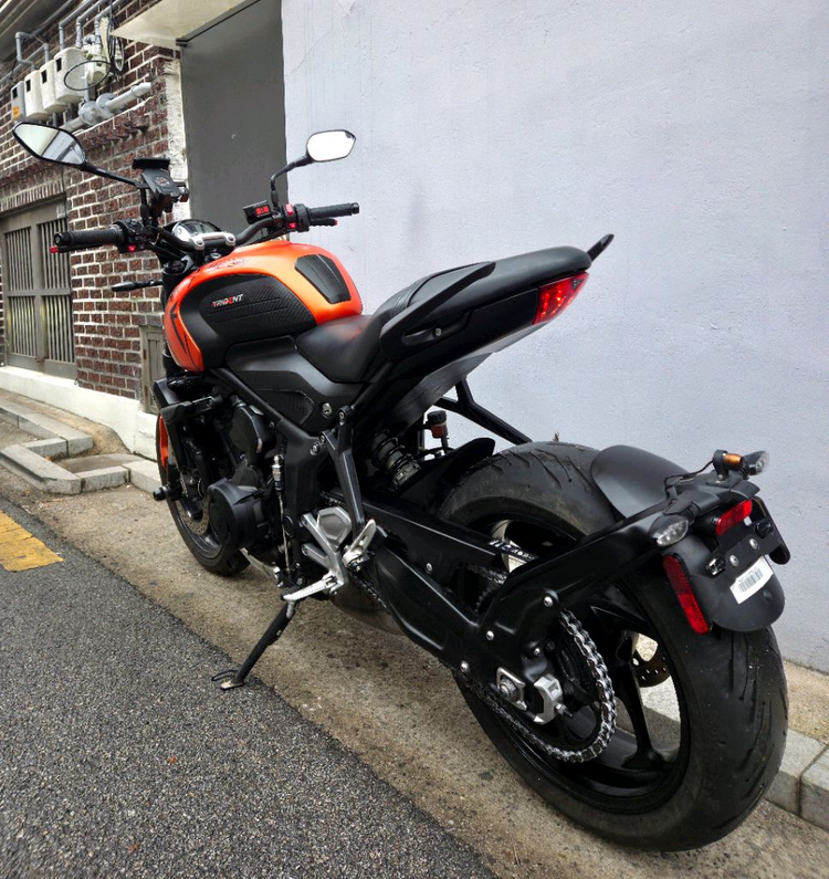 트라이엄프 트라이던트660 23년식 사용검사 완료,점검 완료--6