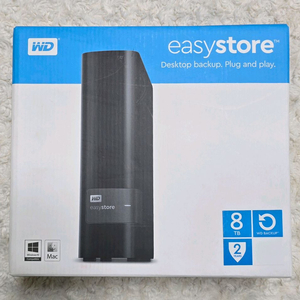 WD easystore 외장하드 8TB (NAS용 RED HDD 들어있음) 이미지