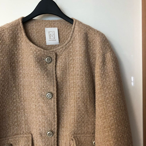 그레이룸 트위드 자켓 벌룬핏 베이지 하객룩 올드머니룩 결혼식 출근룩 타임마인랑방오브제