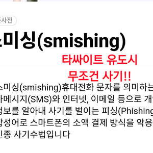 주의!!외부싸이트 유도시 무조건 사기 입니다.