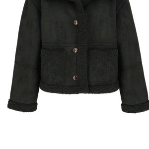 무스탕퍼카라 코트 새상품