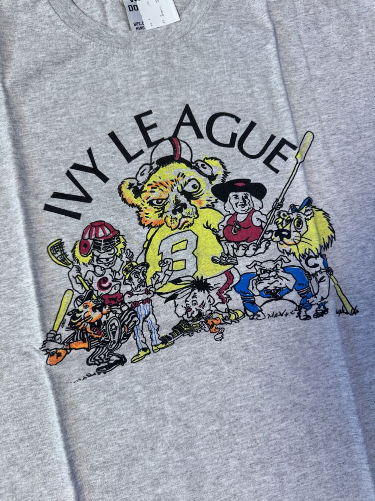 와일드동키 아이비리그 그래픽 티셔츠 L 새상품--2