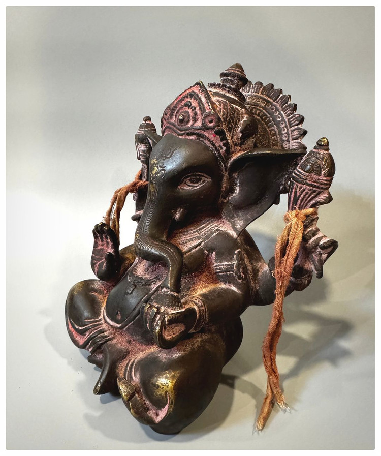 (판매 완료) 앤티크 가네샤 조각상 이미지