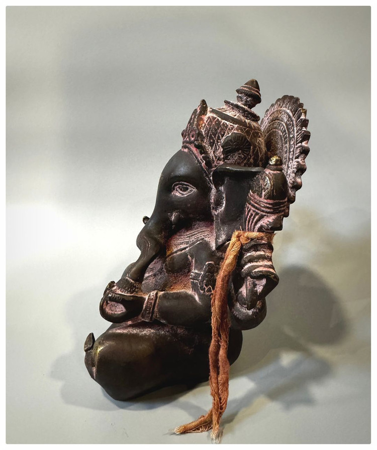 (판매 완료) 앤티크 가네샤 조각상 이미지