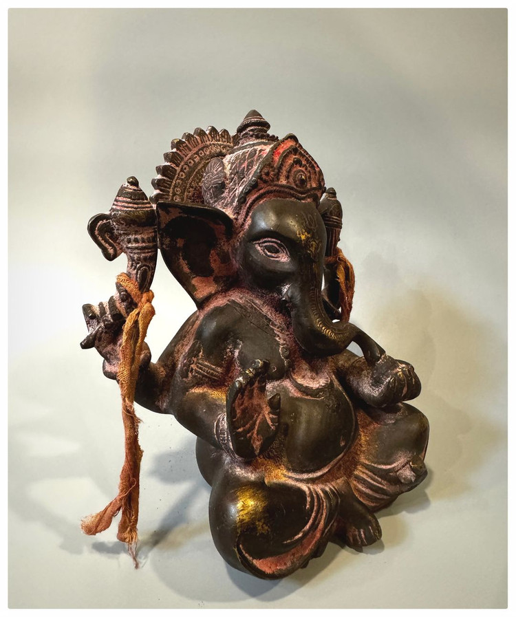 (판매 완료) 앤티크 가네샤 조각상 이미지