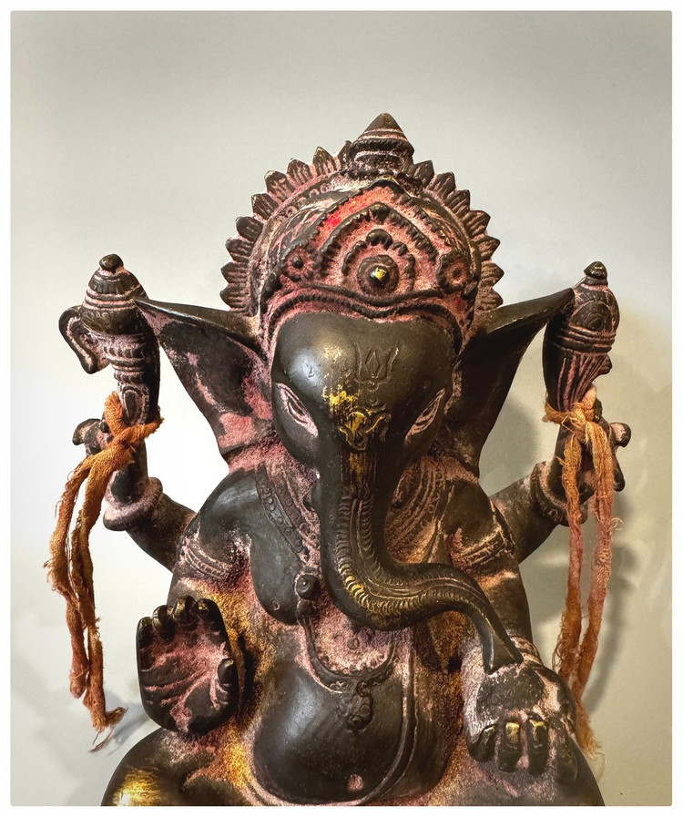 (판매 완료) 앤티크 가네샤 조각상 이미지