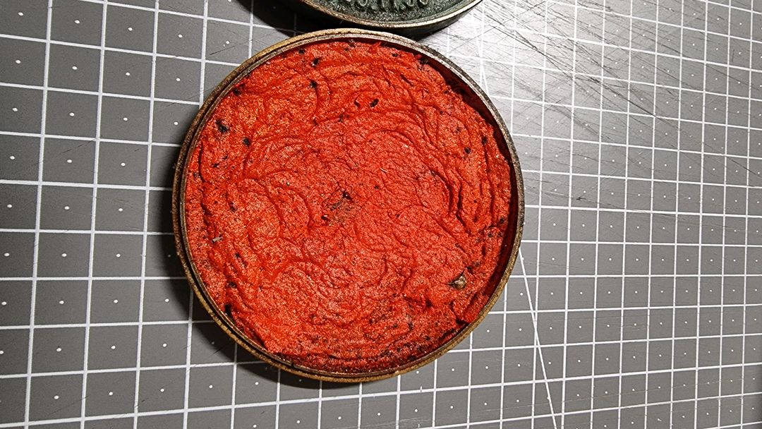 1985동양화학 도장 인주.골동품 수집 희귀품--2