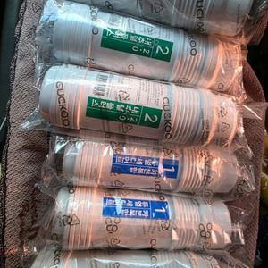 쿠쿠정품 8인치필터 듀얼세디먼트카본1개+내추럴플러스1개