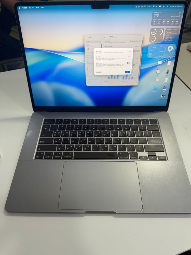 맥북에어 m3 15 애플케어 이미지