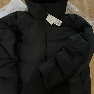 유니클로 심리스 패딩 블랙 XXL새제품