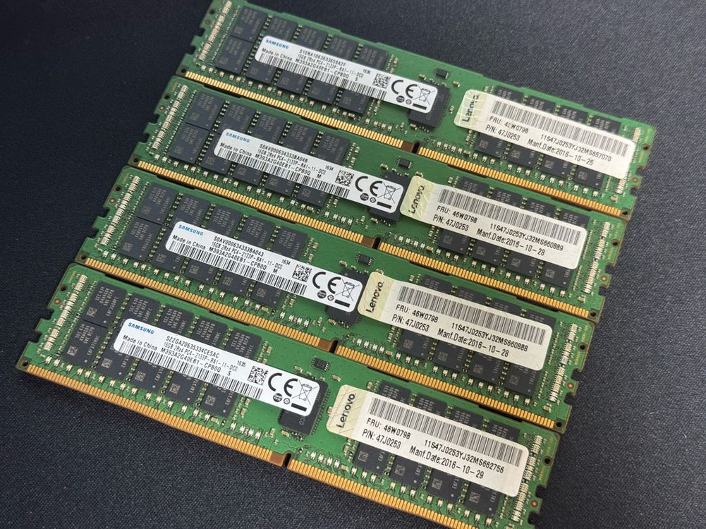 삼성 DDR4 16GB ECC/REG 서버용 램 이미지