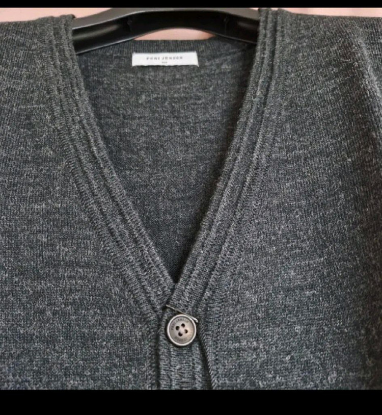 차콜 가디건 100--1