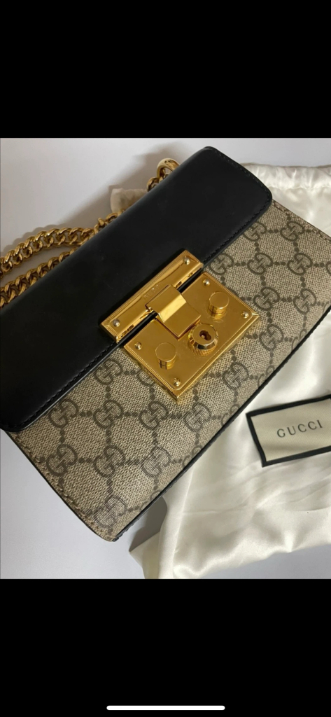 구찌 패드락 스몰 GG 숄더백 이미지