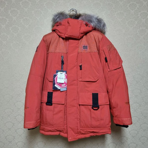 코오롱스포츠 새제품 안타티카 패딩 90~95사이즈 브릭 색상 이미지