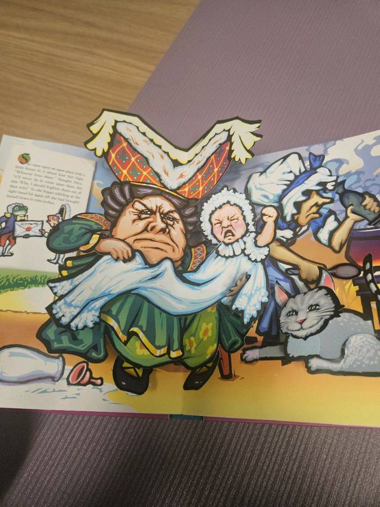 앨리스 3d 팝업북(로버트 사부다)--3