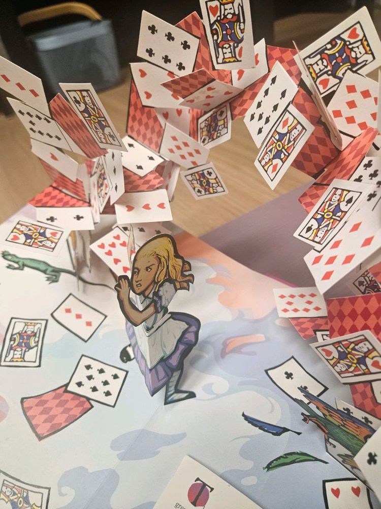 앨리스 3d 팝업북(로버트 사부다)--6