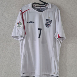 2006월드컵 잉글랜드 국대 베컴 축구유니폼 엄브로