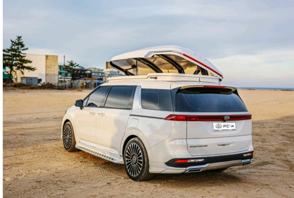 ka4 카니발 일체형 루프박스 새제품--1