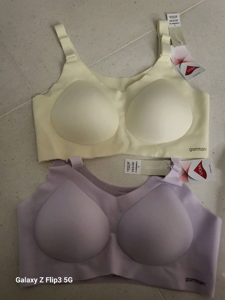 새상품))감탄브라 실크리프트 자세브라 L사이즈 2세트 이미지