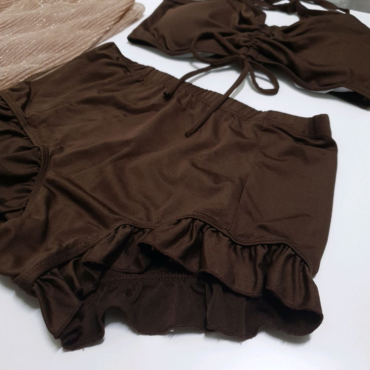 스타일아유 홀터넥 시스루 비키니 수영복--5