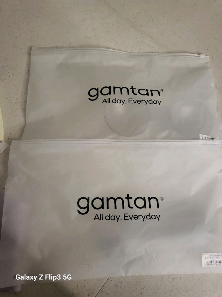 새상품))감탄브라 실크리프트 자세브라 L사이즈 2세트 이미지