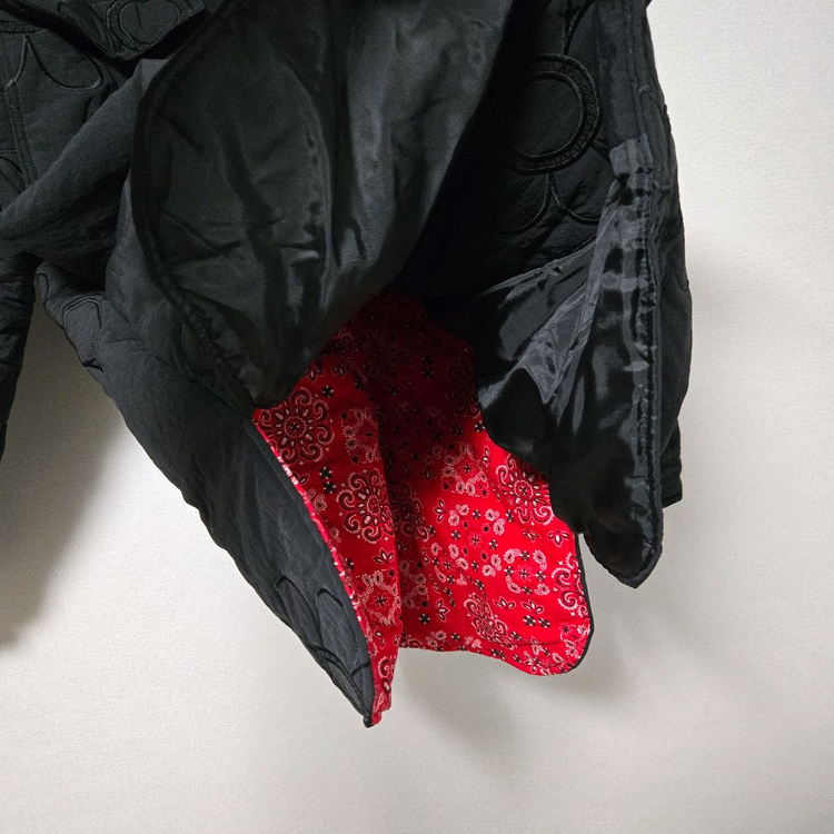 빈티지 플라워패턴 퀼팅 패딩자켓 / 여성 점퍼/ 여성 자켓--2