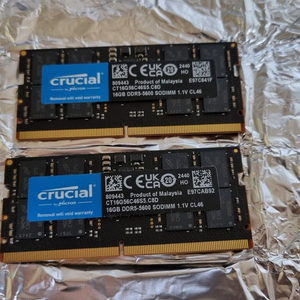 DDR5 5600 16GB 노트북 램 Crucial