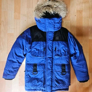 코오롱 안타티카 대당급 패딩 구스다운 블루85