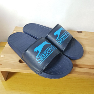 슬레진저 푹신한 스트랩 슬리퍼 블루 230 235 240