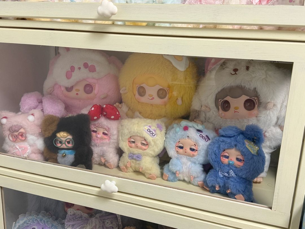인형 정리해요(밤토끼,베이비쓰리,노미 등등) 이미지