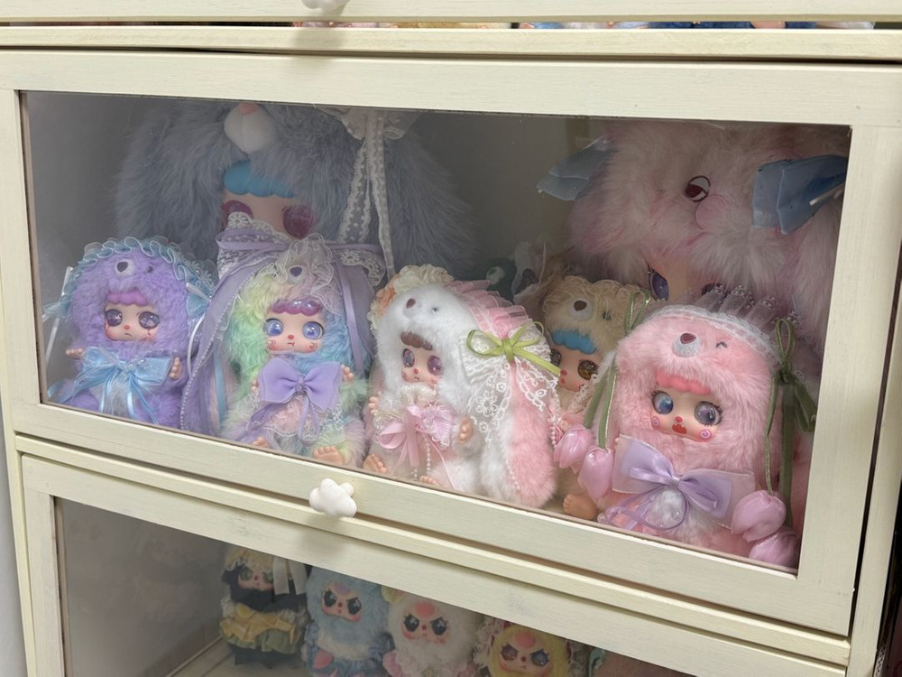인형 정리해요(밤토끼,베이비쓰리,노미 등등) 이미지