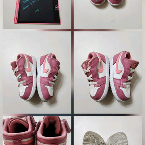 [키즈조던두켤레일괄2.5만] 조던인디핑크.조던4레트로 (140)