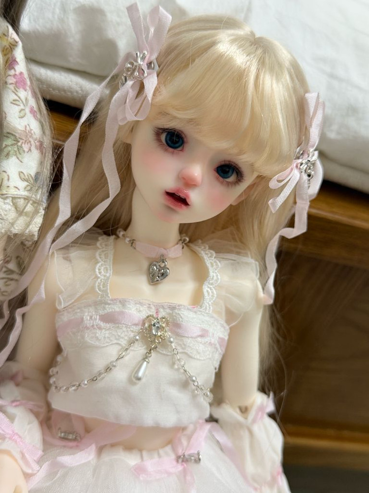 구체관절인형 msd 가발+의상 +신발set--2