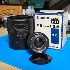 캐논 FD 28mm f3.5 S.C.