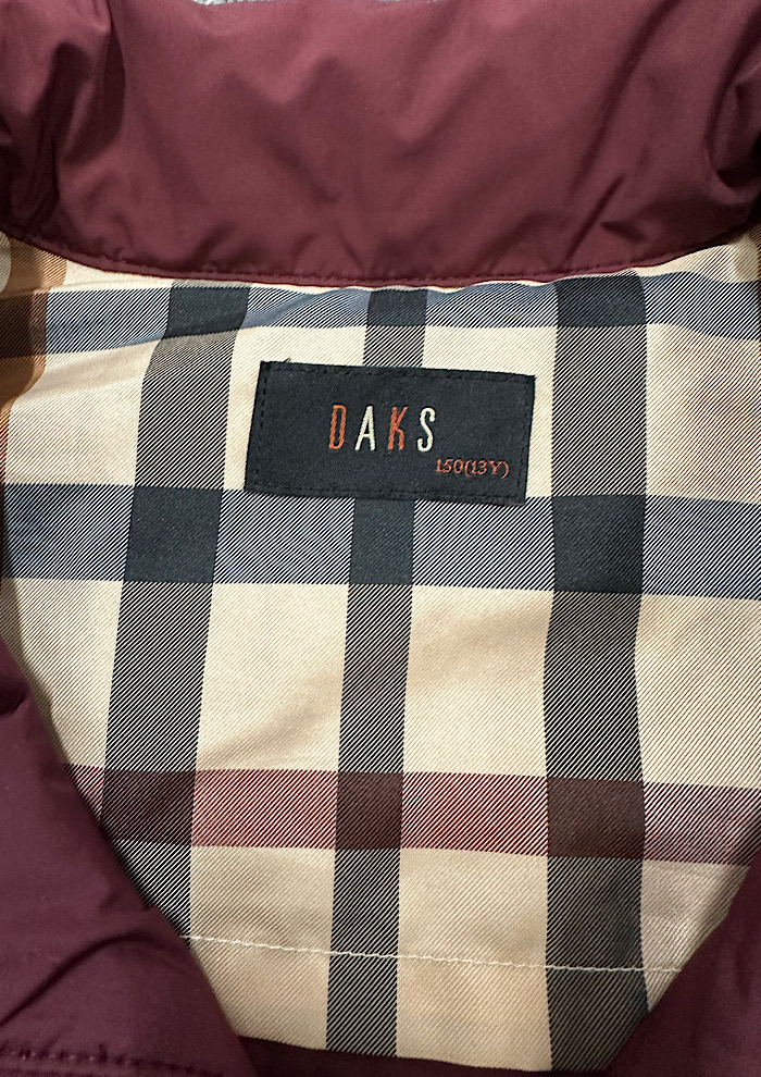 닥스 패딩조끼 아동150 이미지