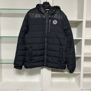 컨버스 블랙 키즈 경량 점퍼자켓 XL 이미지