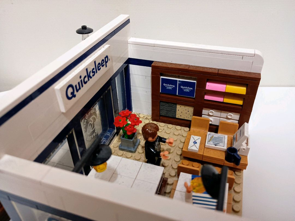 (단순조립 상태최상) 퀵슬립 대형 옥스포드 콜라보 블록--3