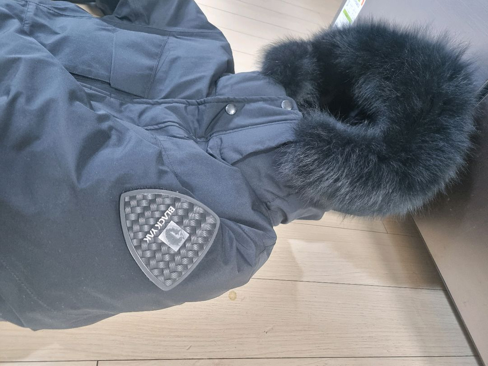 [95]블랙야크 고어텍스 야상패딩 엣지네오 대대장급 패딩 블랙퍼 등산 이미지