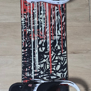 [스노우보드] 버튼 블런트 155 데크, 버튼 커스텀 L 바인딩, 버튼 모토 280mm 부츠 일괄 판매