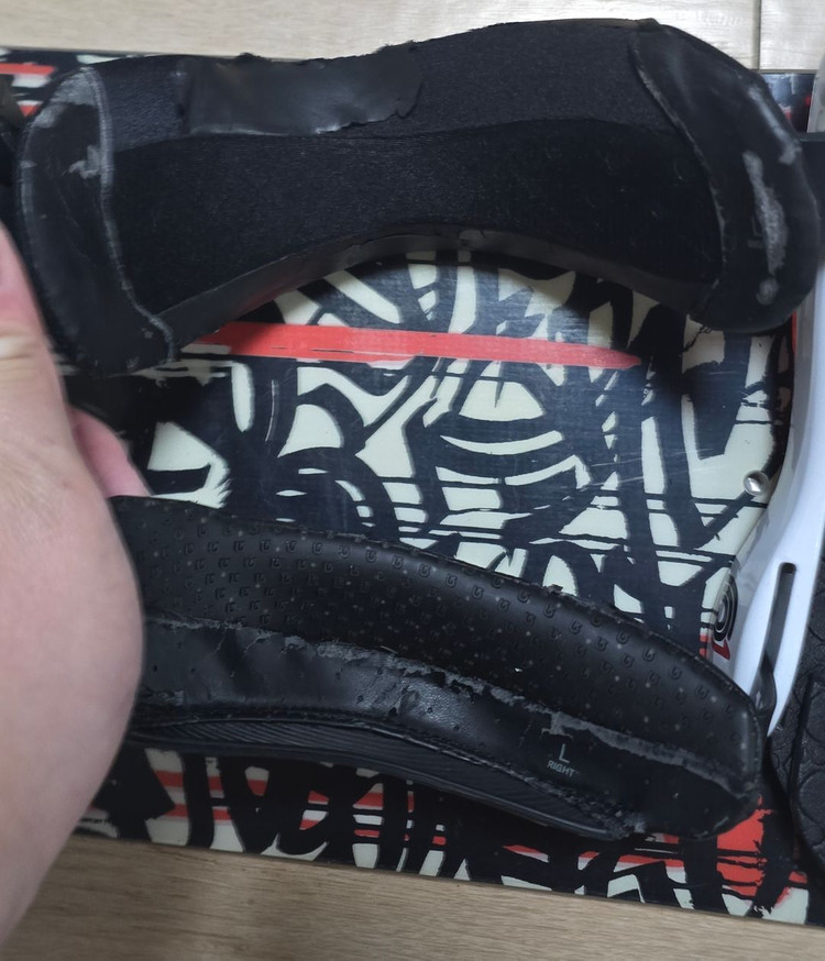 [스노우보드] 버튼 블런트 155 데크, 버튼 커스텀 L 바인딩, 버튼 모토 280mm 부츠 일괄 판매--4