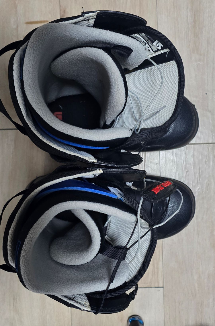 [스노우보드] 버튼 블런트 155 데크, 버튼 커스텀 L 바인딩, 버튼 모토 280mm 부츠 일괄 판매--8