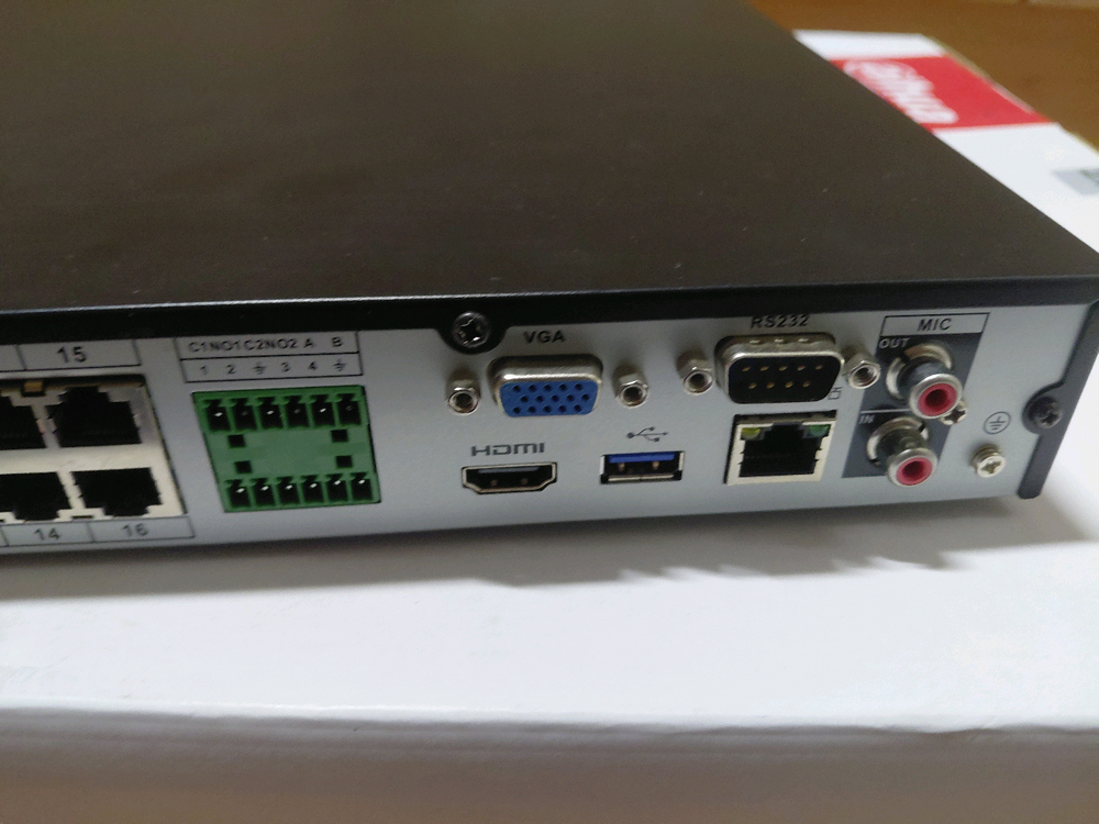 다후아 DAHUA 16채널 네트워크 IP 녹화기 16 PoE NVR CCTV 녹화기--3